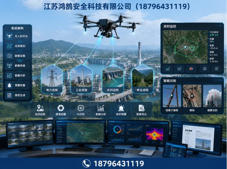 陇南无人机巡检系统展示图